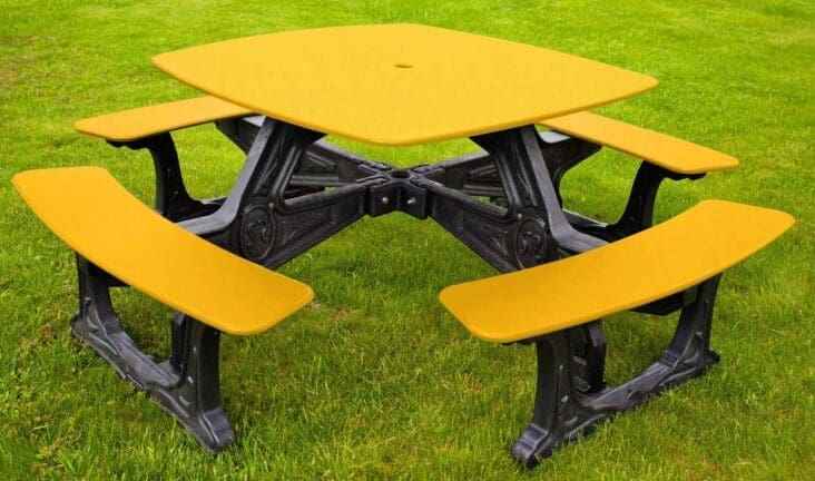 Bistro Outdoor Dining Table – 8 Seat Made from Recycled Plastic