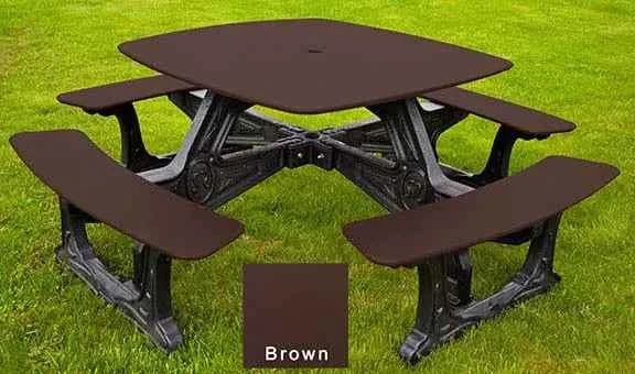 Bistro Outdoor Dining Table – 8 Seat Made from Recycled Plastic