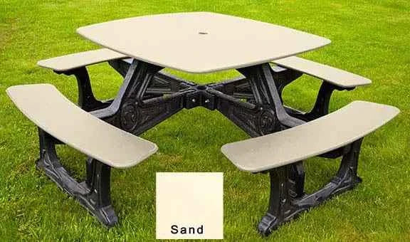 Bistro Outdoor Dining Table – 8 Seat Made from Recycled Plastic